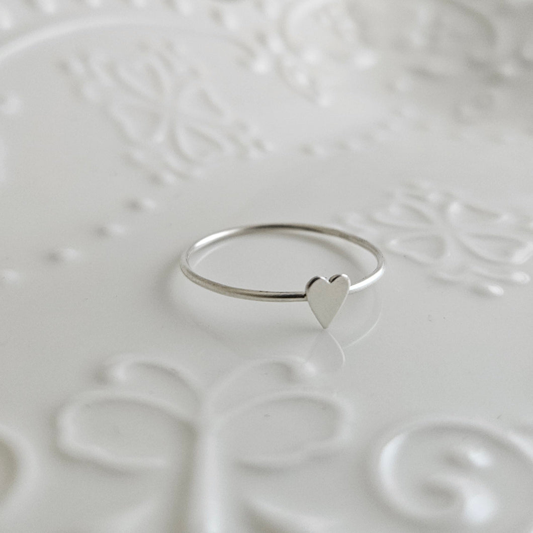 Sweetheart Ring - Sterling Silver