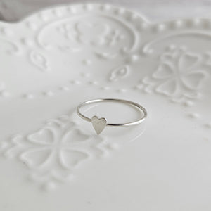 Sweetheart Ring - Sterling Silver