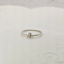 Sterling Silver Stackable Bee Ring