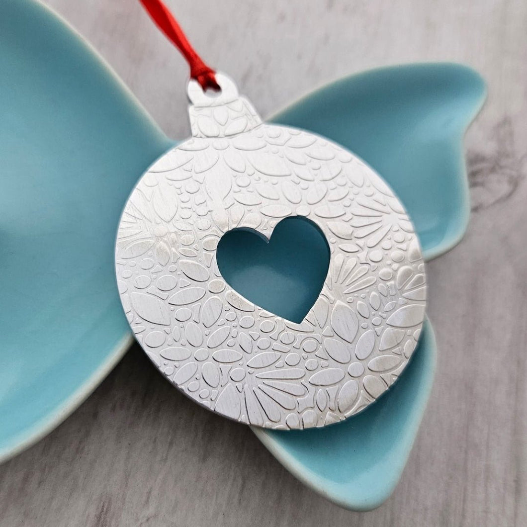 Embossed Christmas Ornament