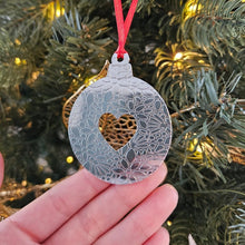 Embossed Christmas Ornament